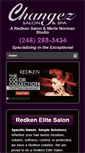Mobile Screenshot of changezsalon.com